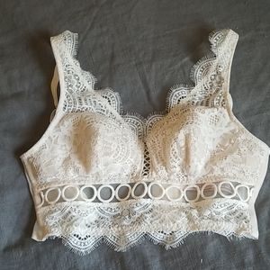 Victorias secret lace and mesh bralette